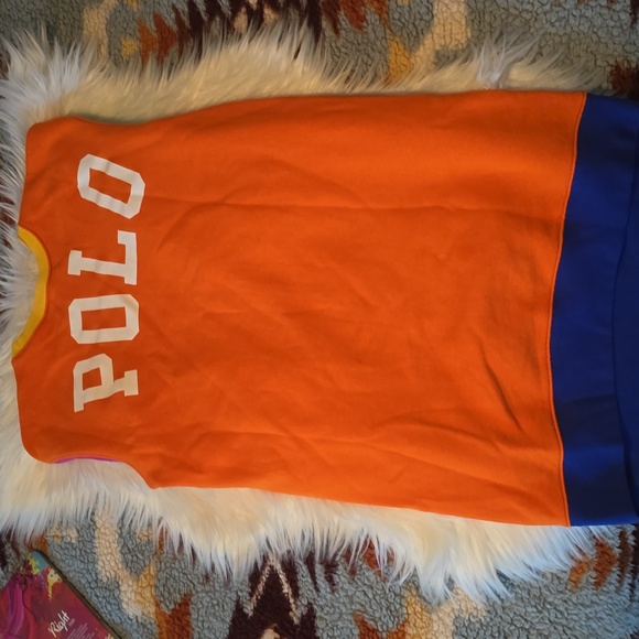 Girls Ralph Lauren sweatshirt dress size 16(XL) - Picture 2 of 6